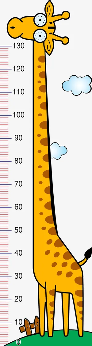 长颈鹿身高贴免抠
