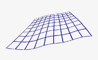 复古做旧的蓝色方格免抠