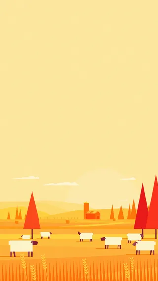 卡通风景H5背景高清