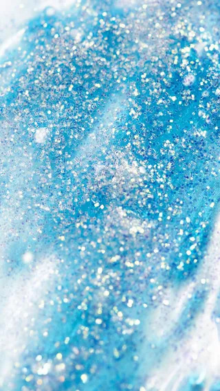 蓝色背景水晶素材高清