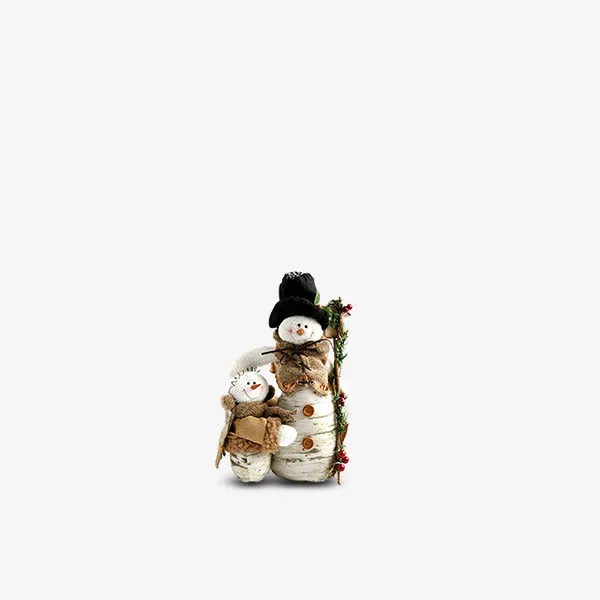 圣诞雪人免抠