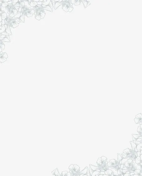 文艺边框矢量图片免抠