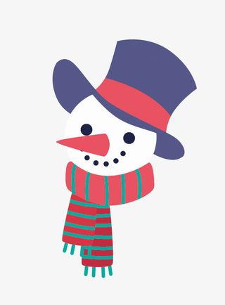 圣诞雪人圣诞快乐圣诞节圣诞免抠