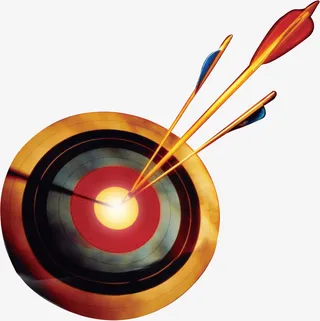 目标 靶子 箭 射箭免抠