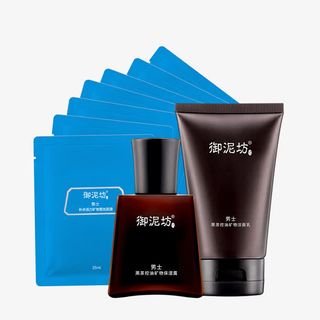 御泥坊男士黑茶控油保湿套装免抠