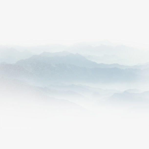 水墨山水免抠