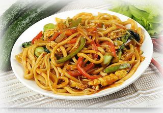 绿炒拉条 青辣椒免抠