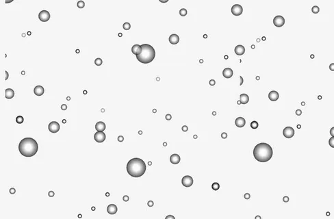 浪漫白色光斑免抠