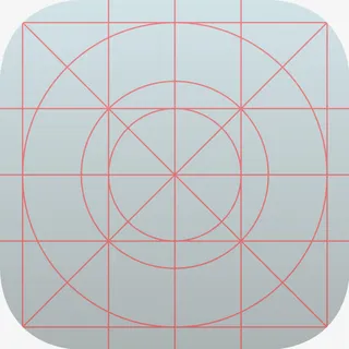 苹果图标设计尺寸规范透明图免抠