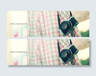 清新简约相机特写海报背景