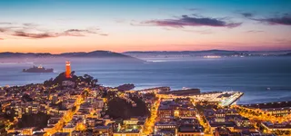 文艺夜色背景高清