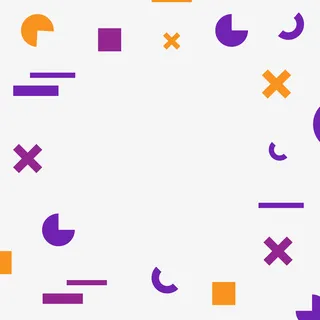 蓝色卡通符号背景装饰