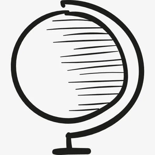 学校的世界图标免抠