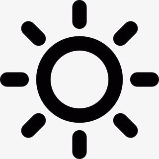 清晰的太阳图标免抠