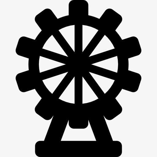费里斯轮图标免抠