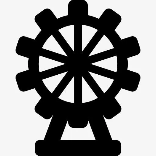 费里斯轮图标免抠