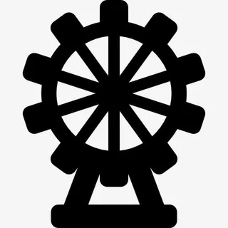 费里斯轮图标免抠