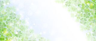 清新四叶草闪亮背景图高清