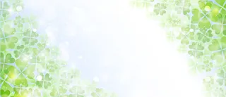 清新四叶草闪亮背景图高清