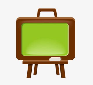 绿色小黑板免抠