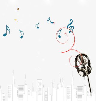 麦克风耳机免抠