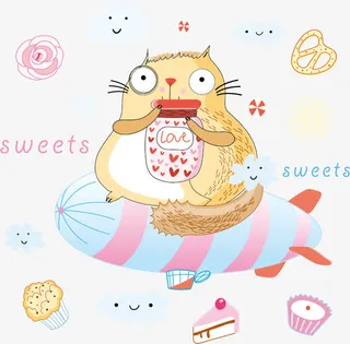 卡通矢量素材免抠