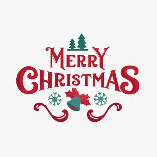 圣诞节字体04免抠