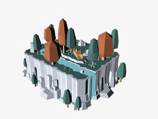 LowPoly风格和低Low风免抠