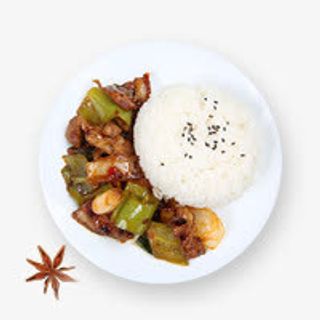 回锅肉盖饭免抠