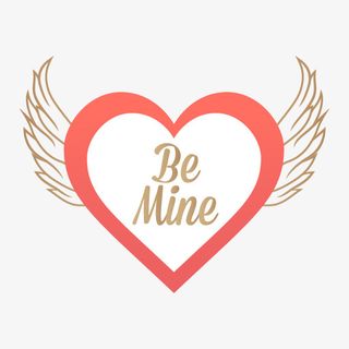 爱心天使心love红色爱心免抠