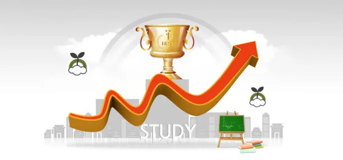 校园奖杯背景免抠