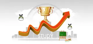 校园奖杯背景免抠