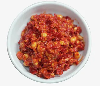 辣椒酱麻辣酱红豆酱免抠