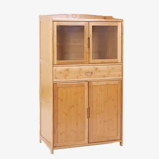 实木碗柜免抠