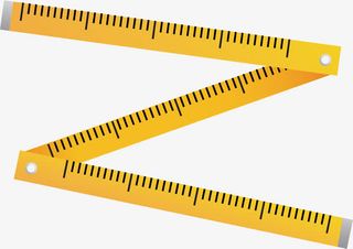 折尺png矢量素材免抠