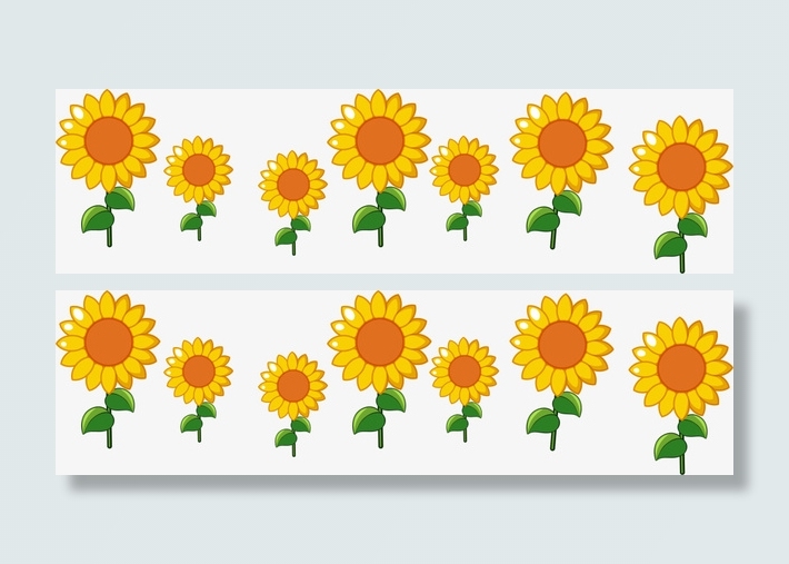 春暖花开黄色向日葵免抠