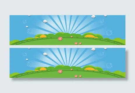 春天背景banner