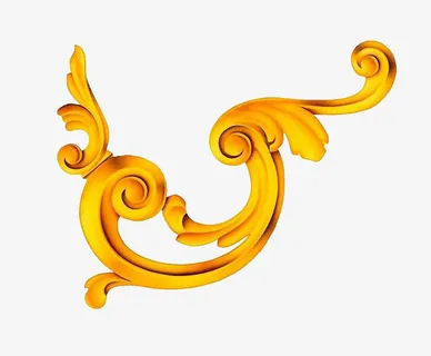 经典欧式金属边框图案免抠 经典欧式金属边框图案免抠