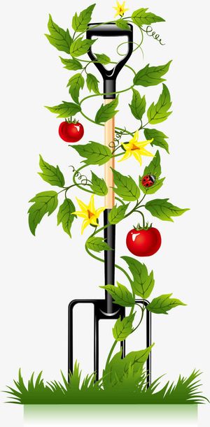 花园用具矢量素材下载,免抠