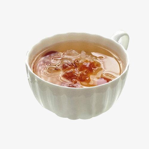 一杯银耳雪梨汤羹免抠