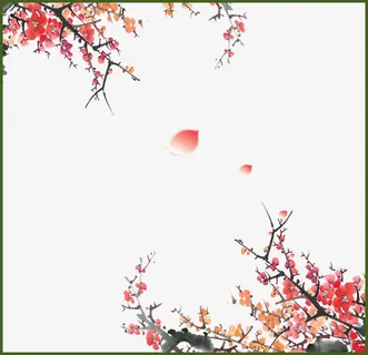 梅花背景素材