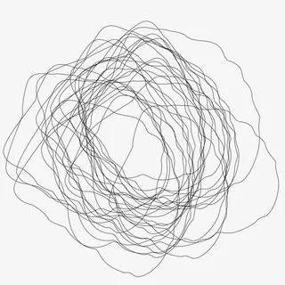 杂乱线条元素免抠