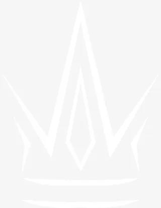 白色卡通金属皇冠免抠