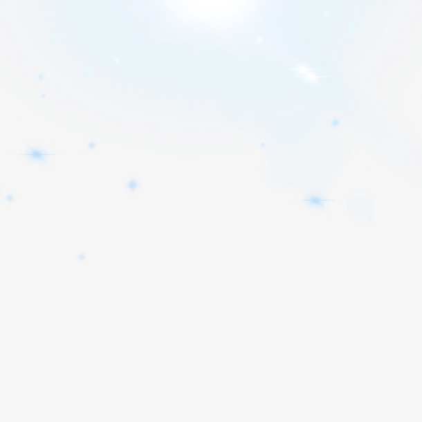 亮光蓝色光斑阳光免抠