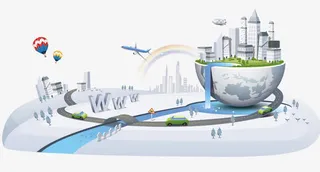 商务素材插画矢量免抠