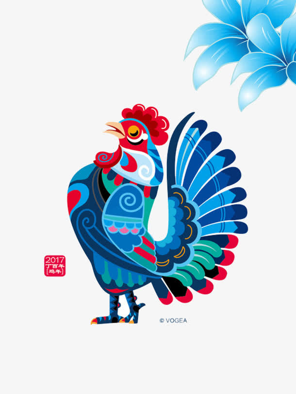 鸡年素材免抠