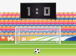 足球比赛计分板免抠