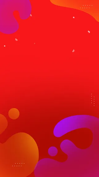 红色线上渐变背景