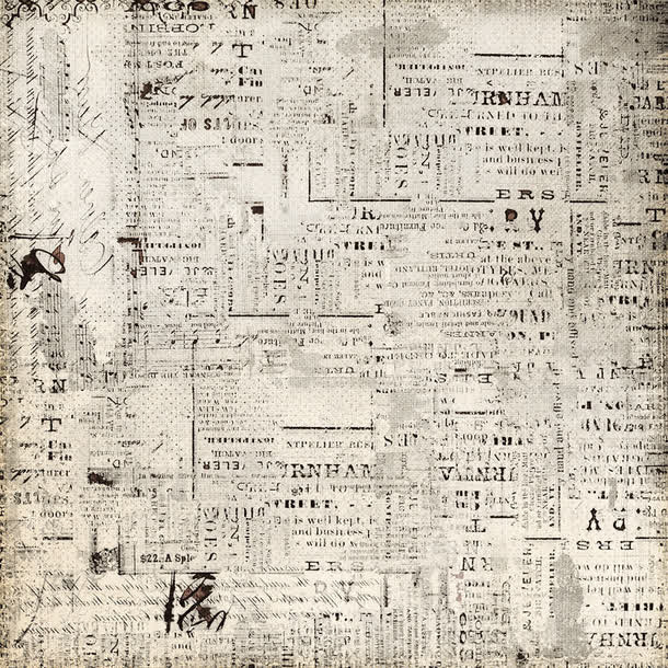 复古报纸机理免费图片免抠装饰其他装饰图案元素