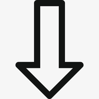 箭头向下箭头边境下来脑卒中脑卒免抠